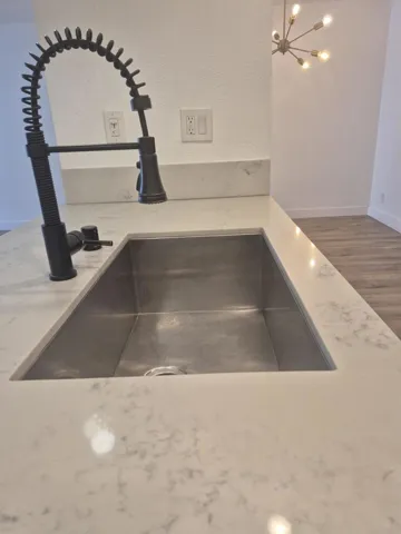 large kitchen sink