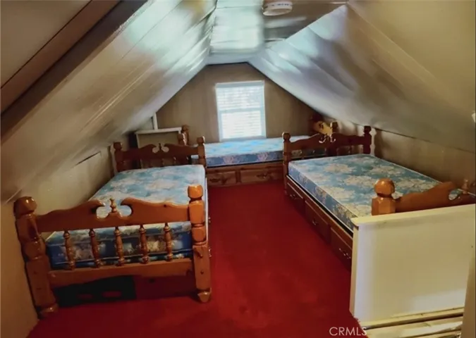 Bonus area in attic