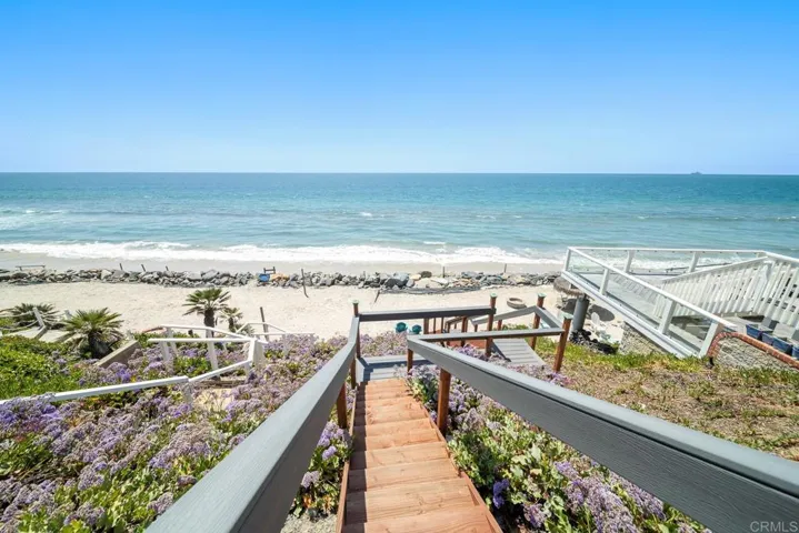 Private Stairs to co-owned beach
