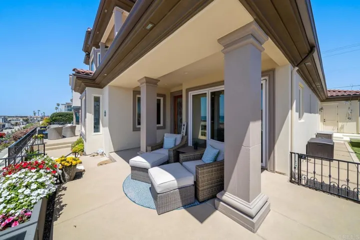 One of front ocean view terraces