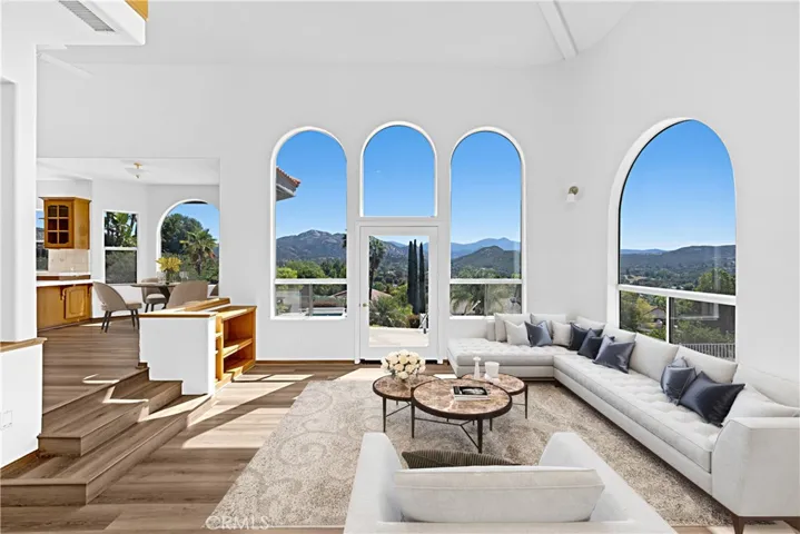 Home virtually staged to show optional furniture placement.