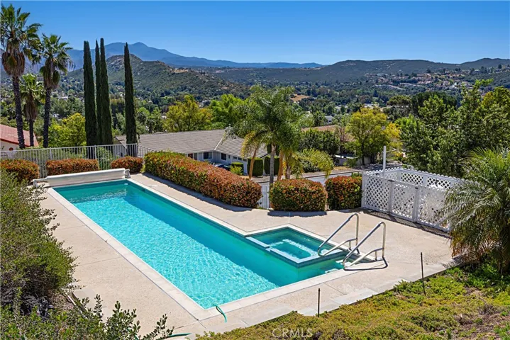 Another view of the pool and spa.