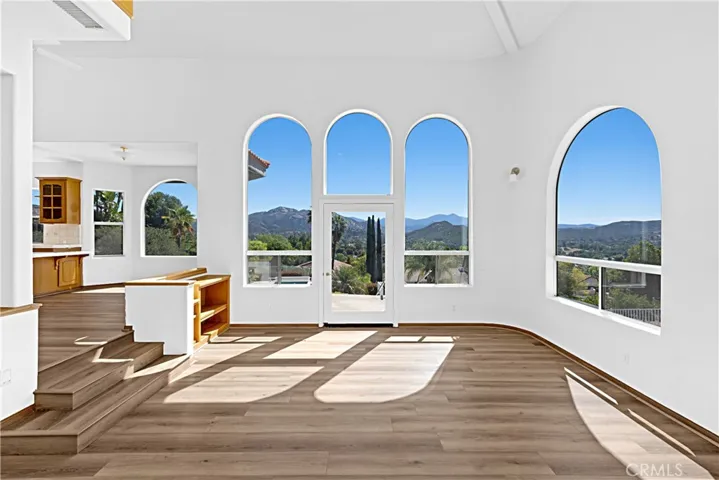 Formal living room with amazing mountain views!