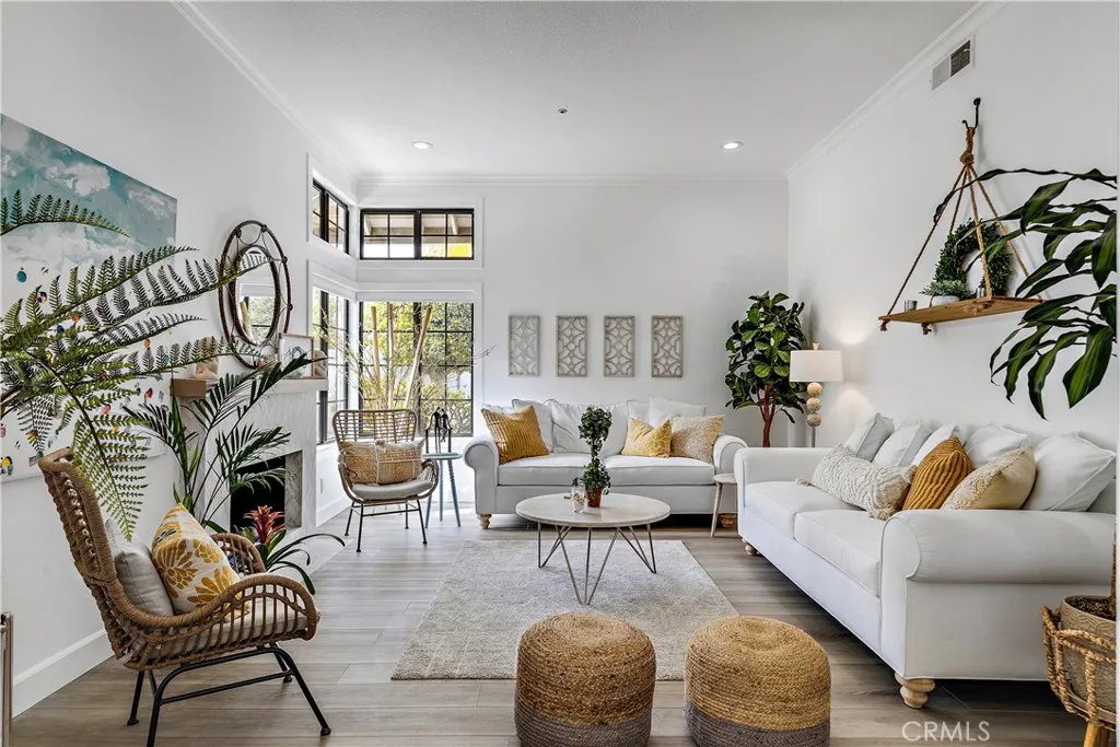 Living room with fireplace. Living room with fireplace.