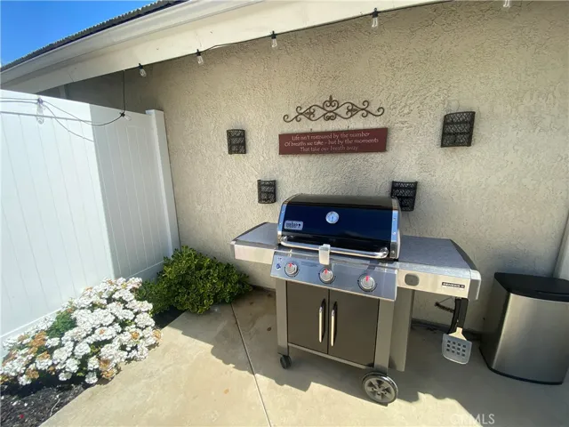 BBQ for outdoor cooking and entertaining.
