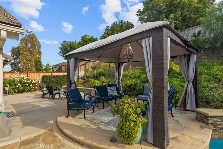 Outdoor sitting area