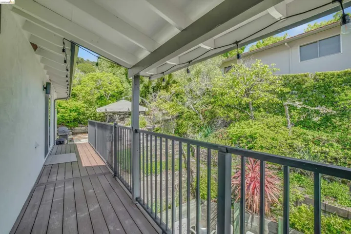 View of deck