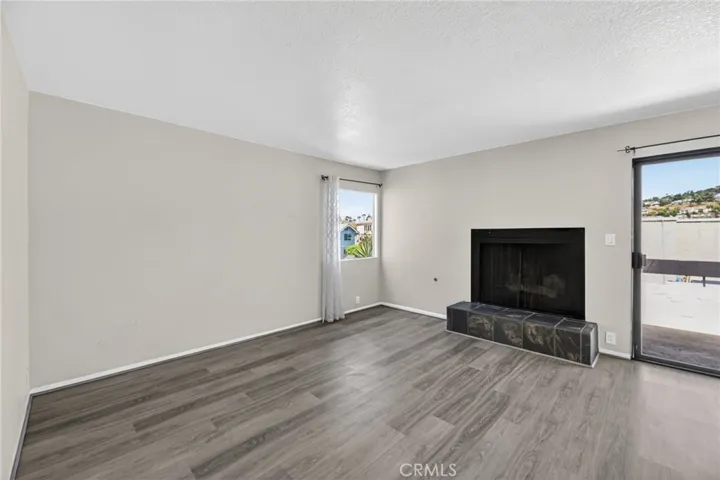 Updated vinyl flooring