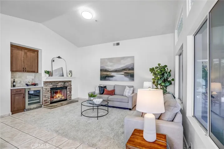 Family Room and Coffee Area