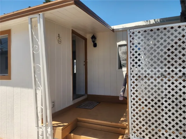 front porch and entrance