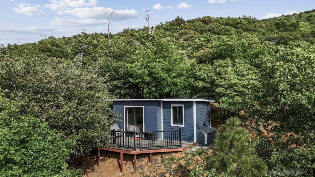Detached Guest Casita with Bedroom, Bathroom, and deck with views