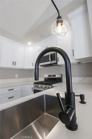 New kitchen faucet and lighting
