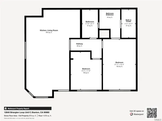 12640 Briarglen Loop #f F, Stanton, California 90680