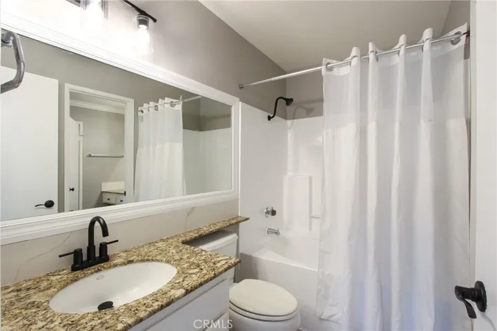 Partially updated bathroom