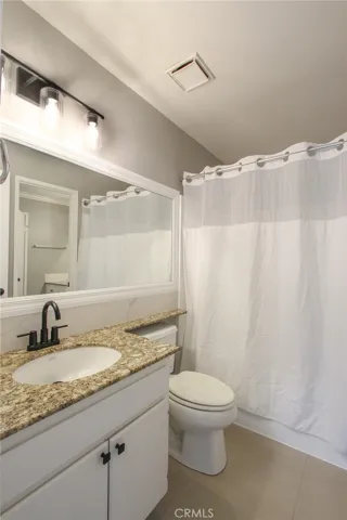 Partially updated bathroom