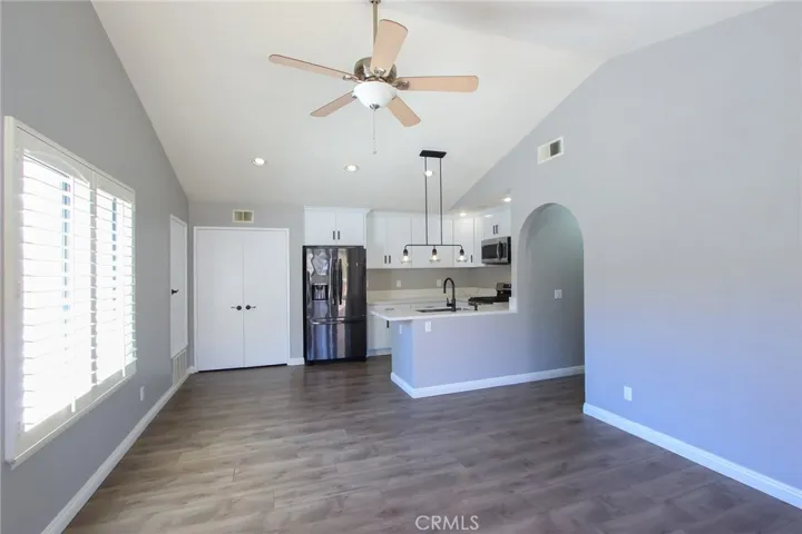 Spacious living area