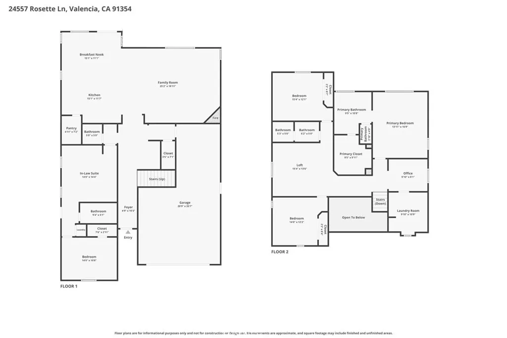 Seperate suite with private entry on the left side of the home.
