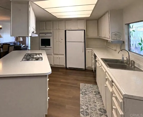 Updated kitchen with island