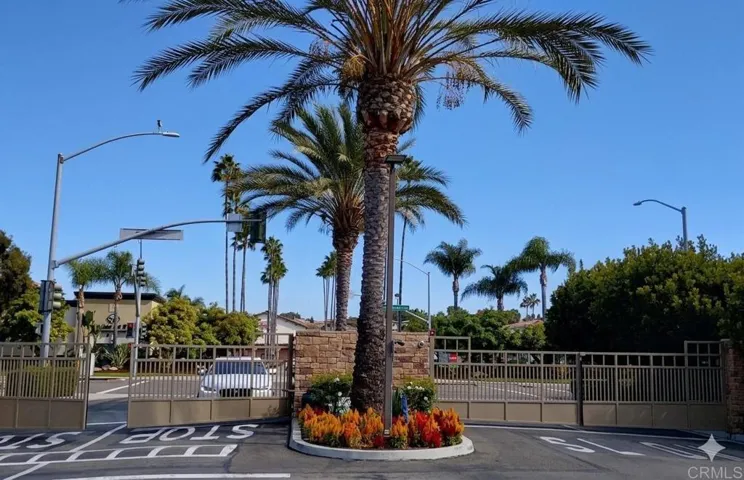 Gated community with shops and eateries nearby