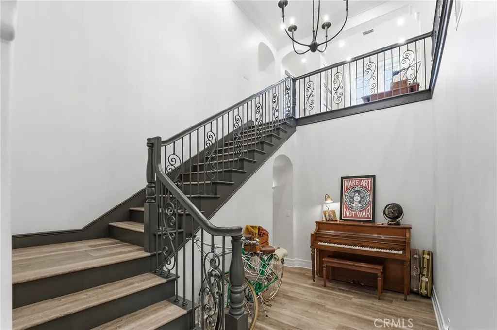 Stairs with music space
