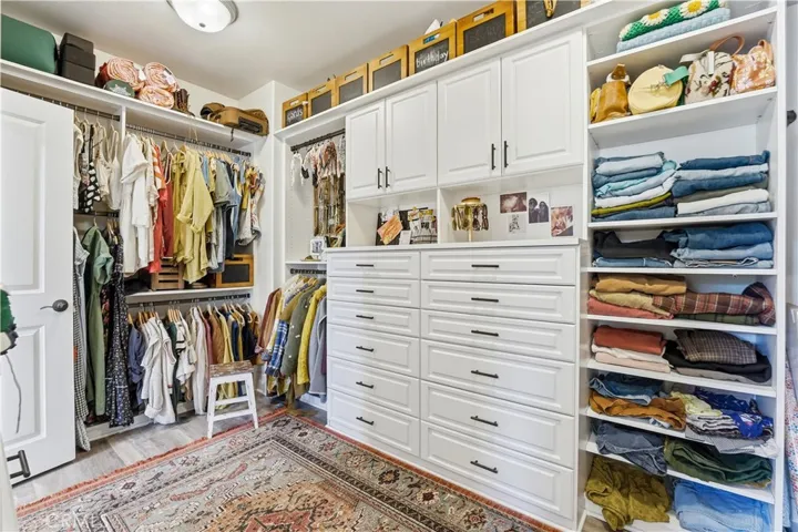 Primary walk in Closet