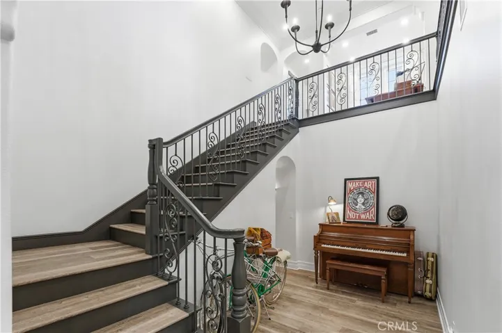 Stairs with music space
