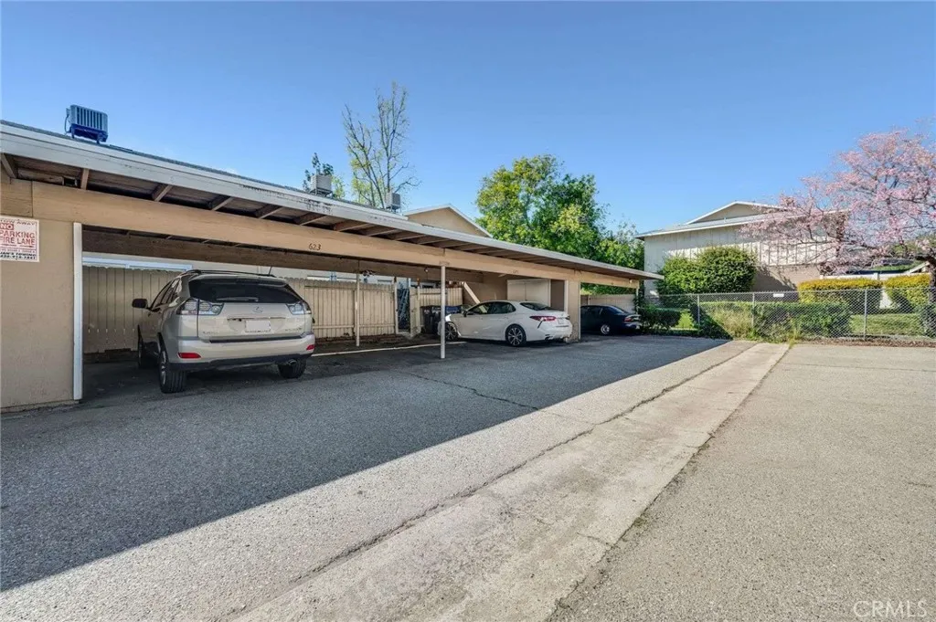 2 Carport Spaces, Direct Access to Unit