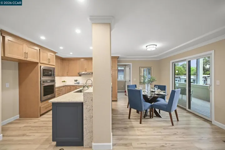 Open Kitchen & Dining Area
