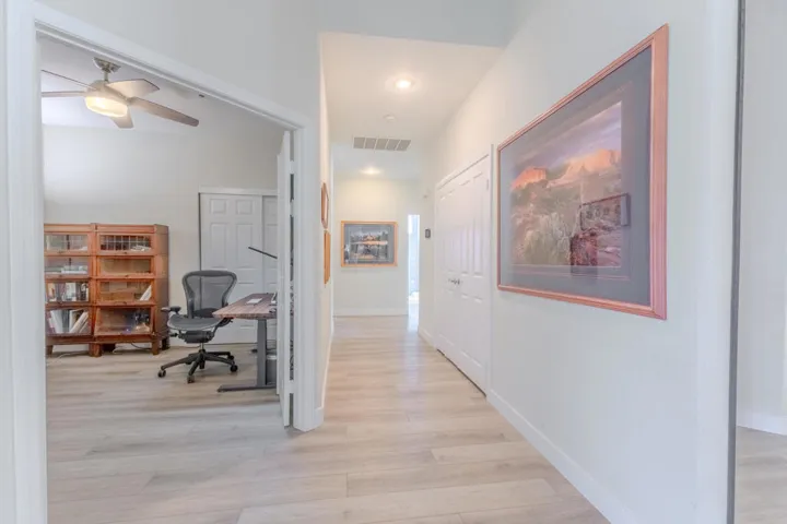 Hallway/View of Den