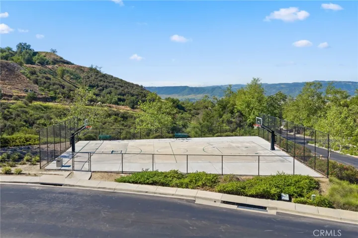 community basketball court