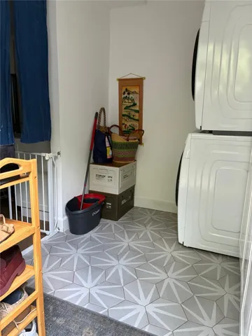 Laundry area