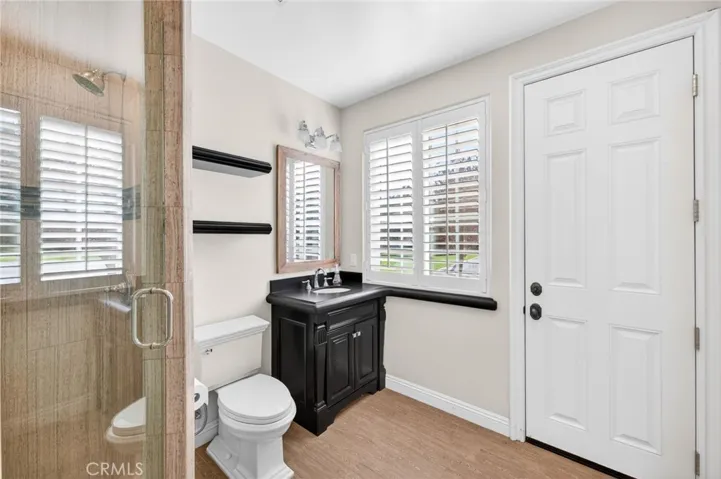 Full Bathroom in 6 car garage