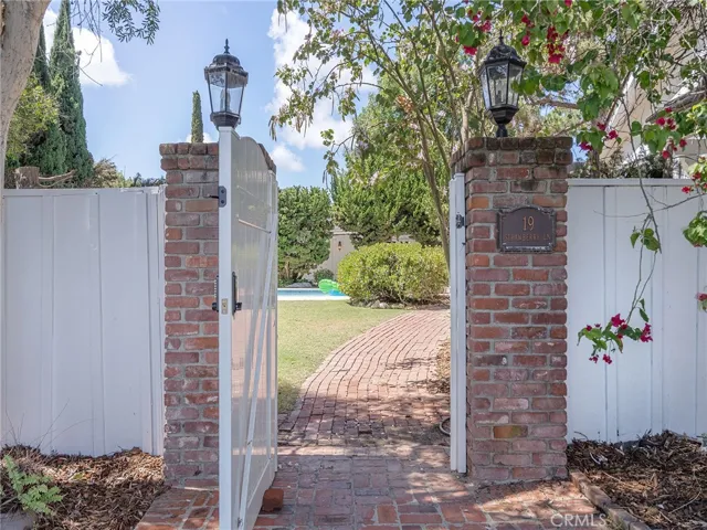Gated entrance
