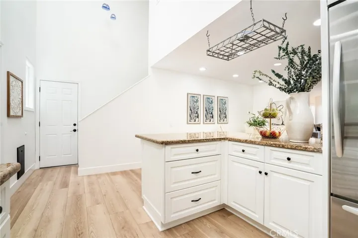 This upgraded kitchen is in the "heart" of the home!