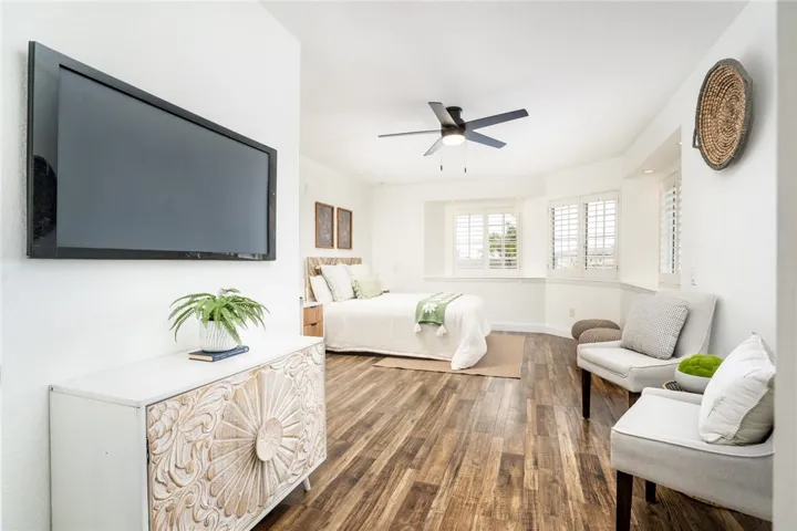 Upstairs primary bedroom!