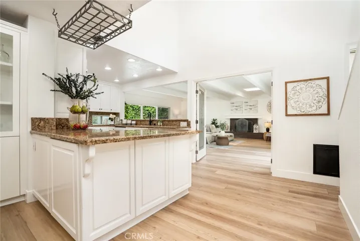 This upgraded kitchen is in the "heart" of the home!