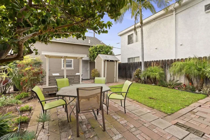 Patio area