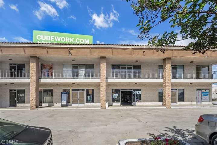 19254 E Walnut Drive two story retail and office in high visibility area off 60 freeway.