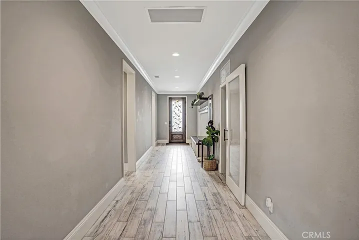 Wide Entry Hallway
