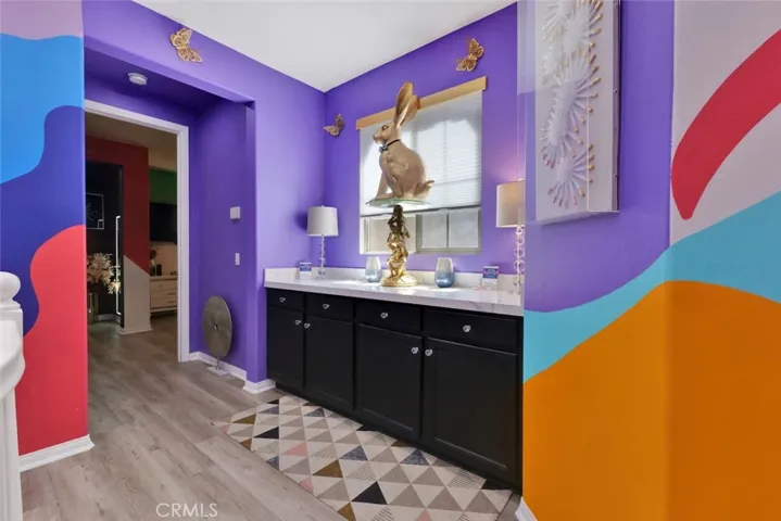 upstairs hallway
