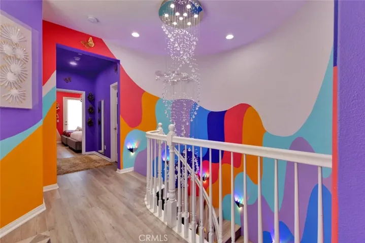 upstairs hallway