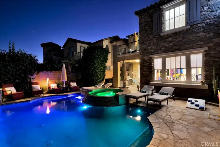 night time view