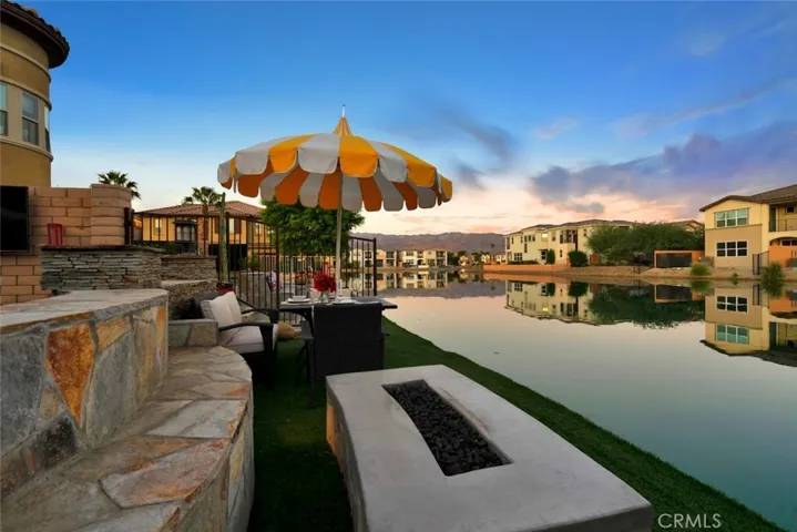 lakefront fire pit