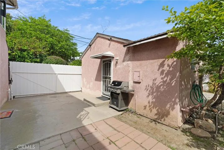 Entrance to the Garden Cottage