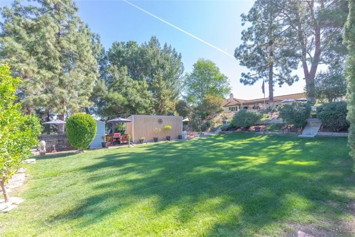 Huge grass area inside gate, completely usable.
