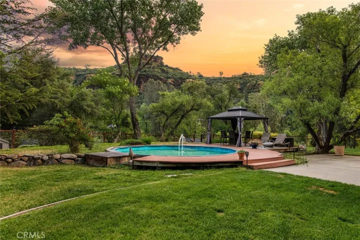Pool overlooking Castle Rock