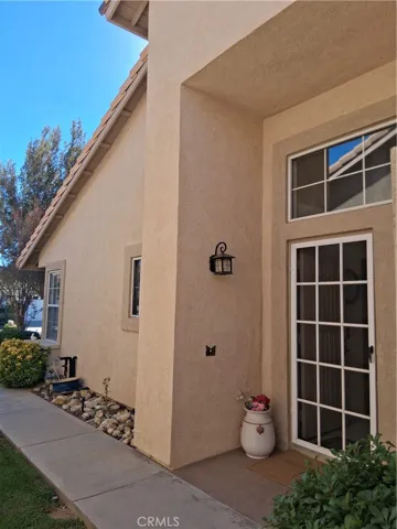 side entrance front door