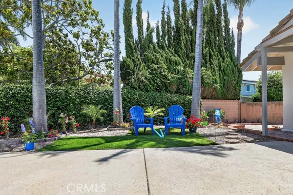grassy area off pool