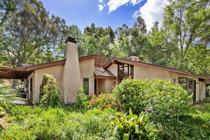 Surrounded by lush landscaping!