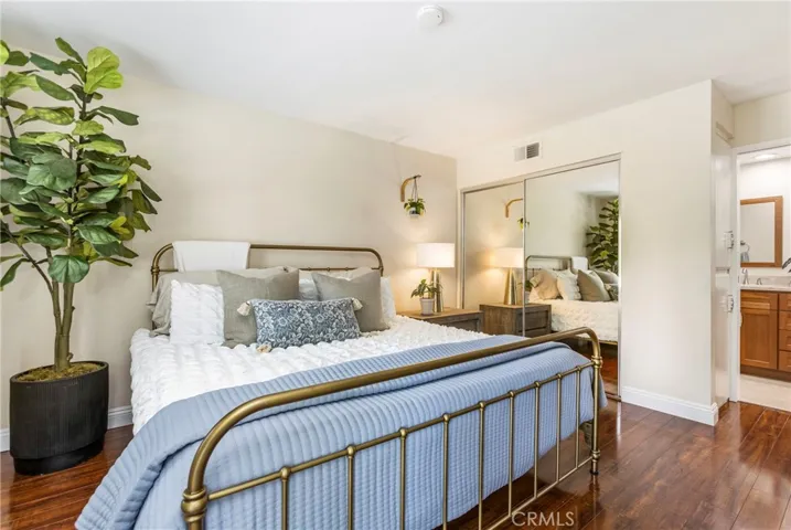 Two closets and remodeled primary bath